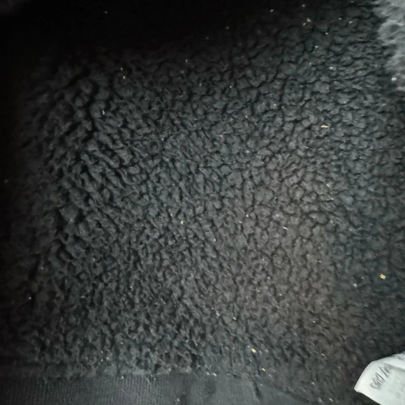 Hollister Men’s Sherpa Lined Gray‎ Fleece Full Zipper Sweatshirt Hooded Size Sm - Picture 6 of 6